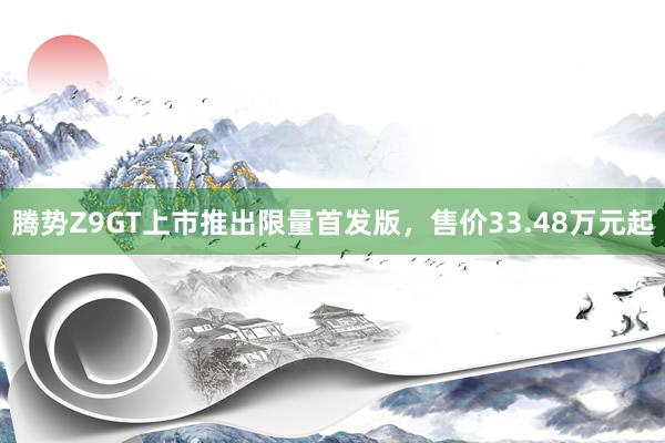 腾势Z9GT上市推出限量首发版，售价33.48万元起