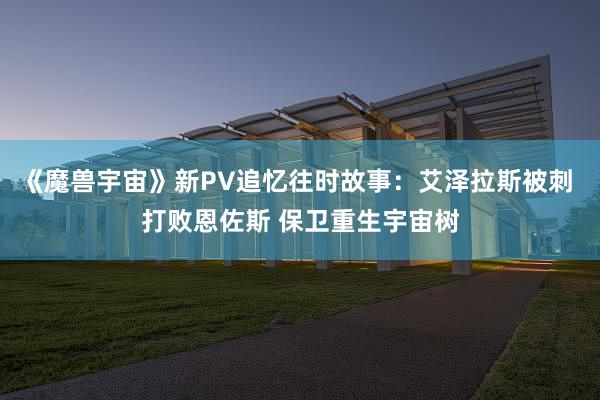 《魔兽宇宙》新PV追忆往时故事：艾泽拉斯被刺 打败恩佐斯 保卫重生宇宙树