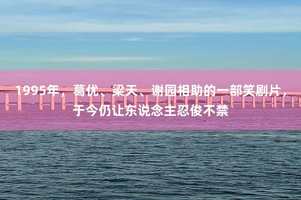 1995年，葛优、梁天、谢园相助的一部笑剧片，于今仍让东说念主忍俊不禁